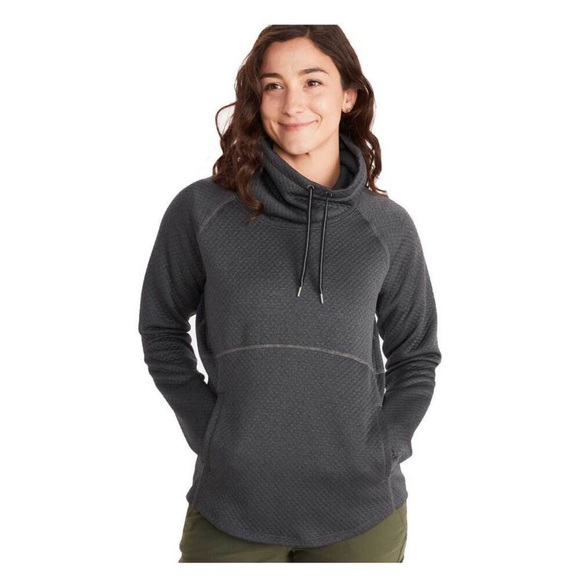 Marmot Tops - MARMOT annie cowl neck quilted hoodie. Small